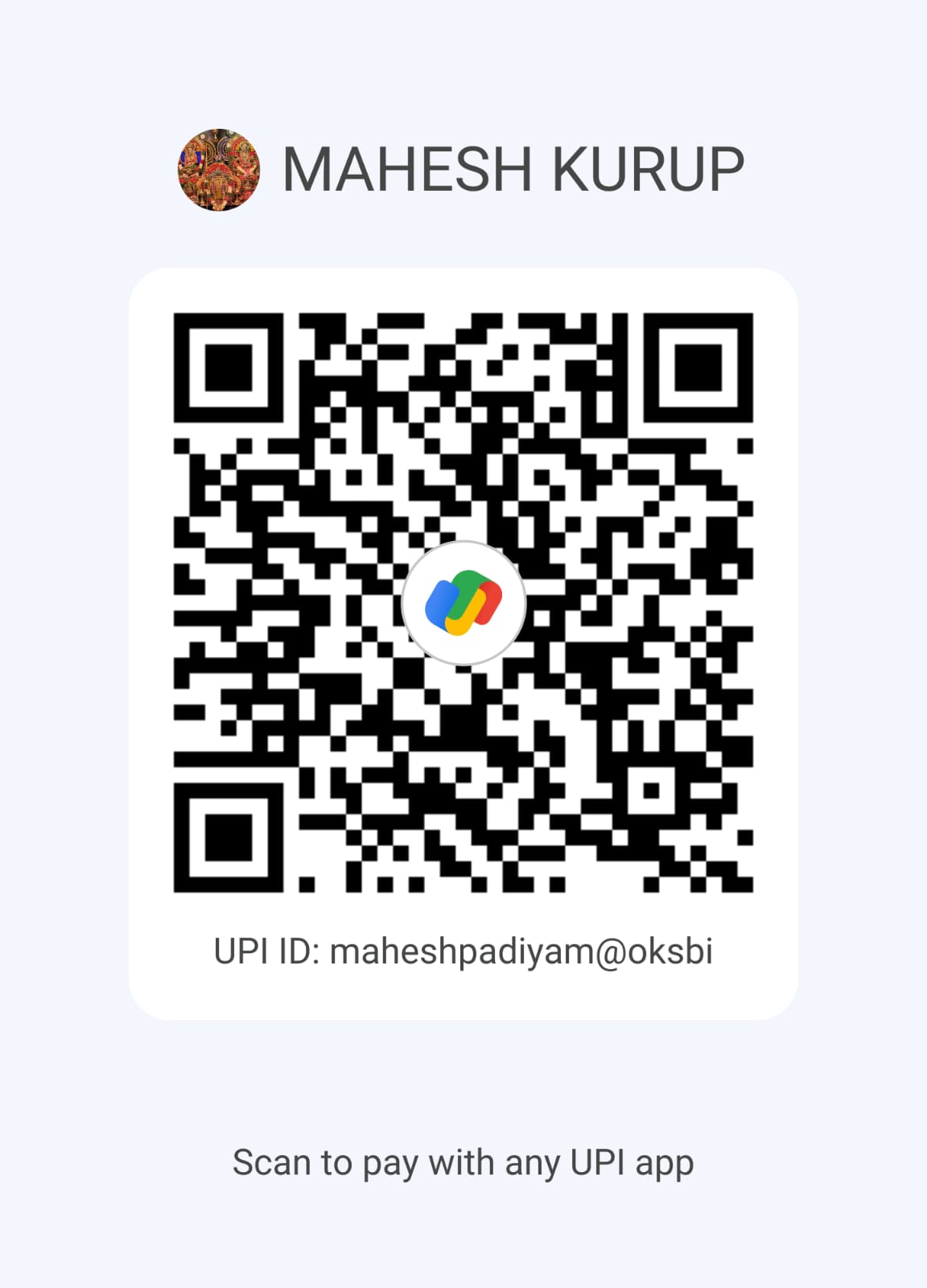 Google Pay QR Code